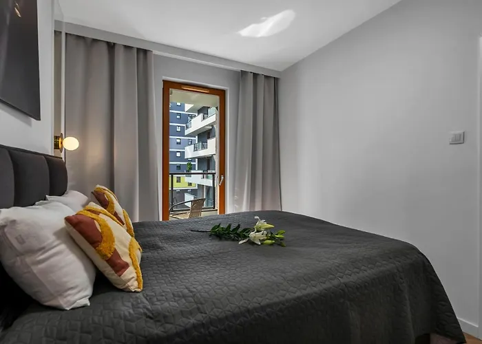 Kasprzaka 29A Business Apartments N1 - Parking, Balcony, Targi Expo - By Rentujemy