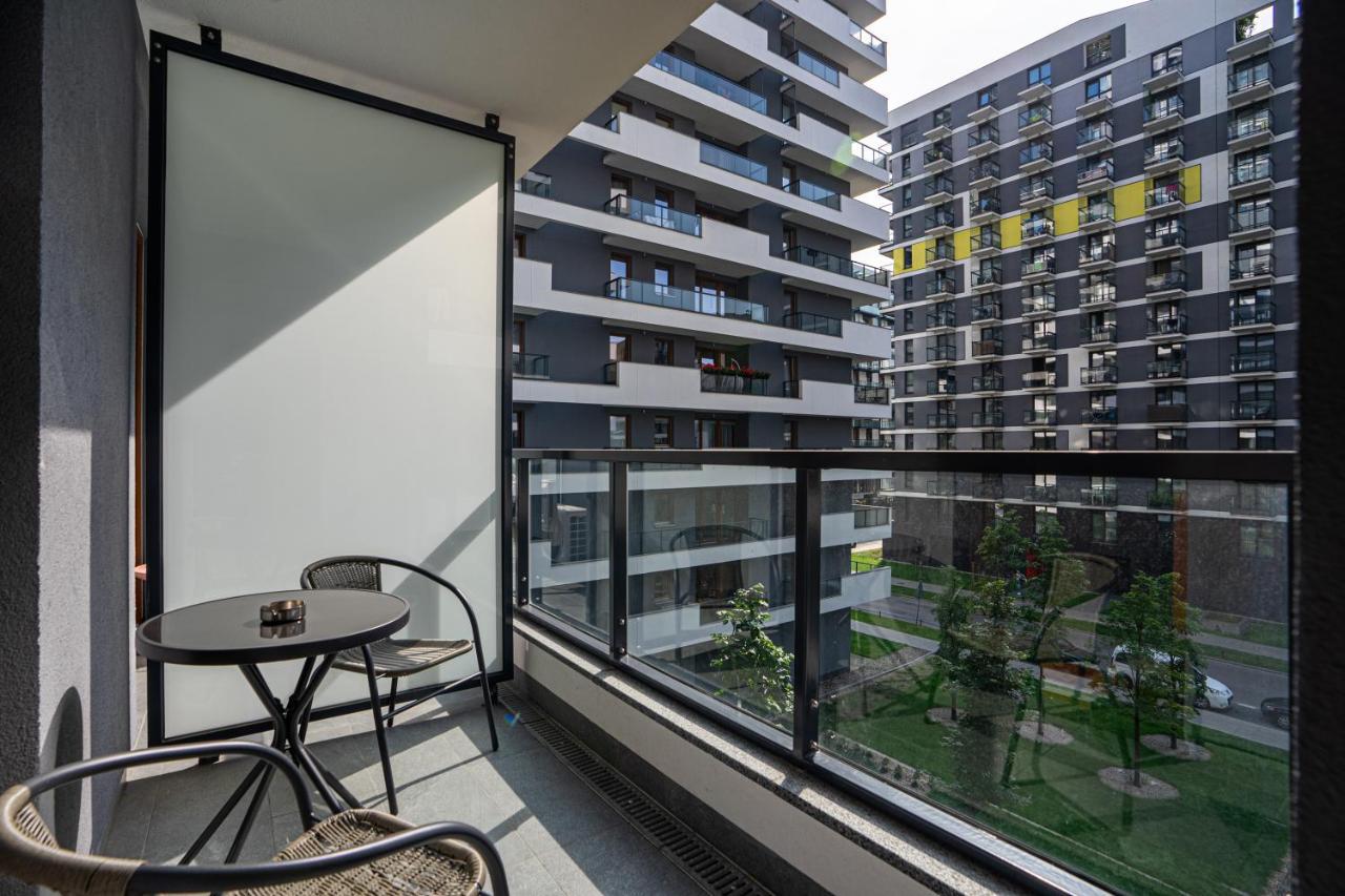 Kasprzaka 29A Business Apartments N1 - Parking, Balcony, Targi Expo - By Rentujemy Apartment